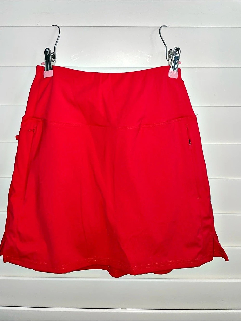 Santiny Red Athletic Skort Like New